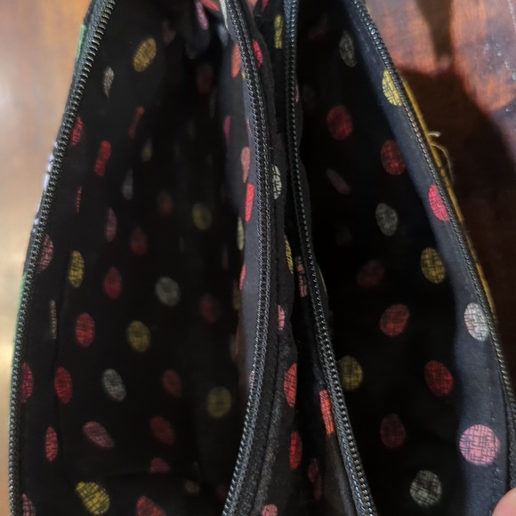 Vera Bradley Havana Rose Wallet and Cosmetics Pouch *Read* - Picture 6 of 7